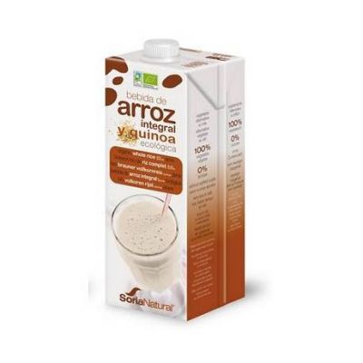 Bevanda vegetale biologica di riso integrale e quinoa 6x1L Soria Natural