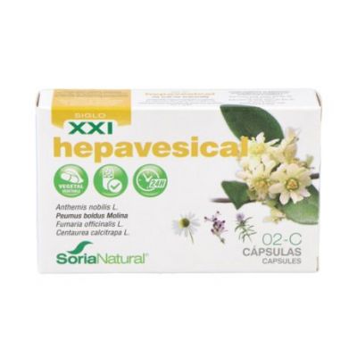 Hepavesical 02-C SXXI 30caps Soria Natural
