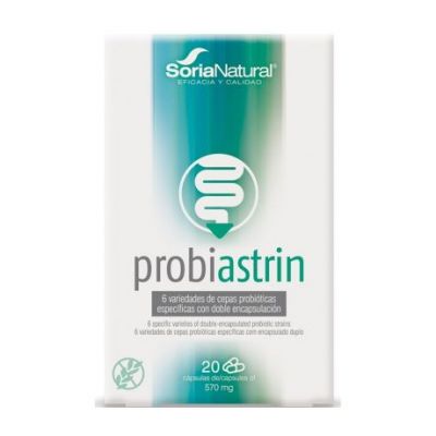 Probiastrin 570Mg Gluten Free 20caps Soria Natural