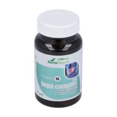 VitMin-15 Hepa Complex Plus Mgdose 60comp Soria N. Mgdose