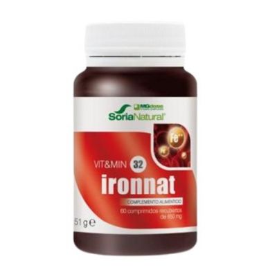 VitMin 32 Ironnat 60comp Mgdose Soria Natural