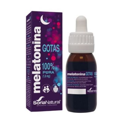 Melatonina Gotas 100 Pura 50ml Soria Natural