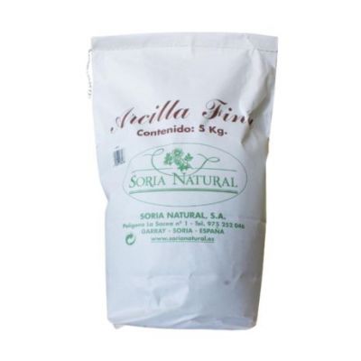Fine Clay External Use 5kg Soria Natural