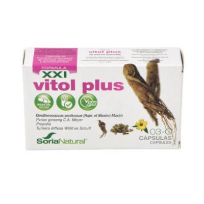 3C VitolPlus Eleute 30caps Soria Natural
