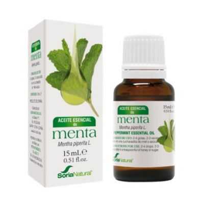 Aceite Esencia Menta Piperita 15ml Soria Natural