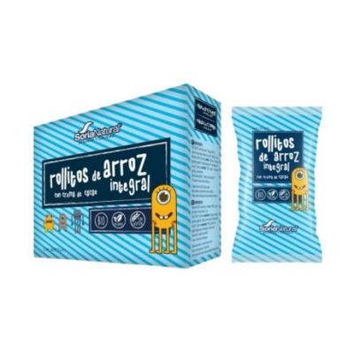 Rotolini di Riso con Crema di Cacao Senza Glutine Bio Vegan 4x3 Wafer Soria Natural