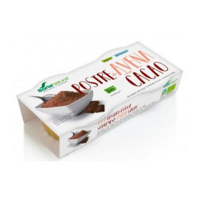 Postre de Avena con Cacao Bio Vegan 2uds Soria Natural