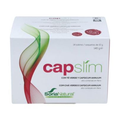 Capslim 14 Sobres Soria Natural