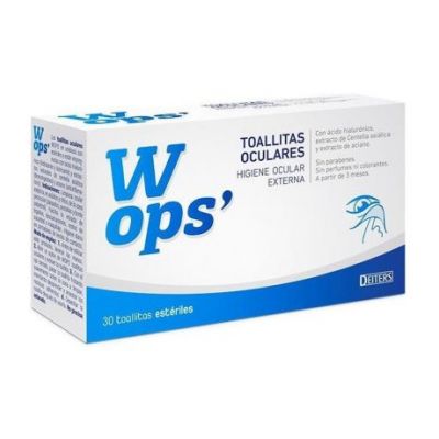 Wops Sterile Eye Wipes 30 Deiters