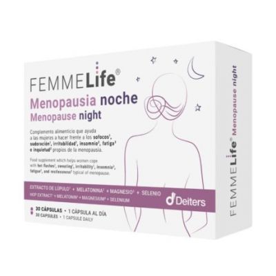 Femmelife Menopause Night 30caps Deiters