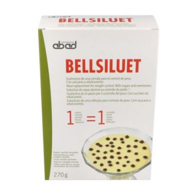 Bellsiluet Substitute Custard Vanilla Choco Cereals 5 Envelopes Abad
