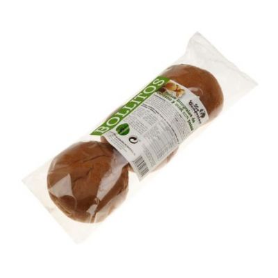 Bollitos Integrales de Centeno y Miel con Pasas 3uds La Campesina