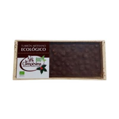 Schokoladennougat mit Haselnüssen Öko Glutenfrei 200g La Campesina