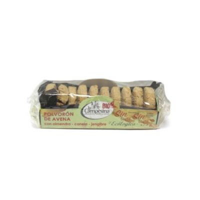 Polvorones avena canela jengibre Sin Gluten Bio 175g La Campesina