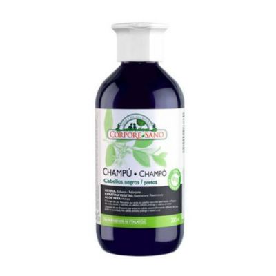 Shampoo all'Henné Capelli Neri Bio Vegan 300ml Corpore Sano