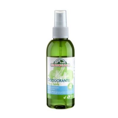 Deodorante Spray Bio Vegan Tiglio Salvia 150ml Corpore Sano