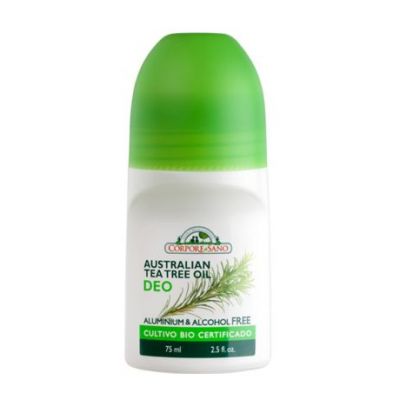 Organic Australian Tea Tree Roll-On Deodorant 75ml Corpore Sano
