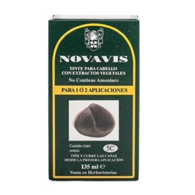 Dye 5C Light Brown Ash 135ml Novavis