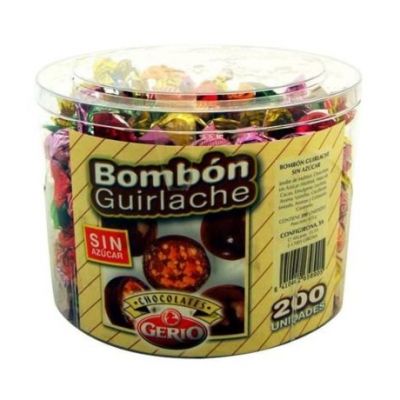Bombones Guirlache SinAzucar 200uds Gerio