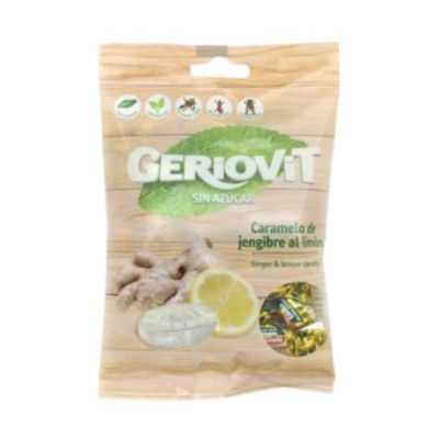 Ginger Lemon Sugar Free Candies 75g Geriovit