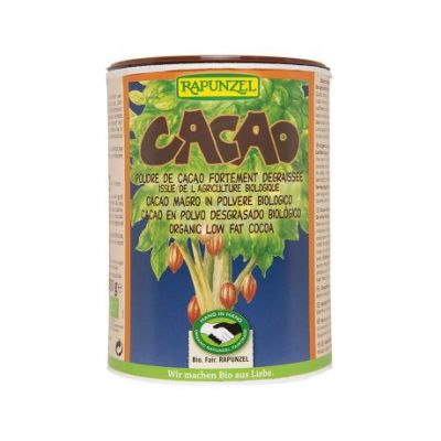 Poudre de Cacao Dégraissé Bio Vegan 250g Raiponce