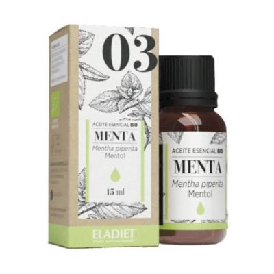 Organic Mint Essential Oil 15ml Eladiet