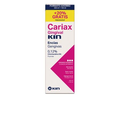 CARIAX GINGIVAL enjuague bucal 500 ml + 100 ml