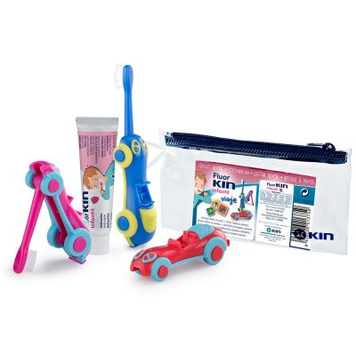 FLUORKIN KINDERREISEWAGEN Los 3 Stk