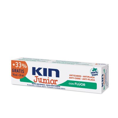 KIN JUNIOR Anti-Karies-Zahnpasta #soft mint 75 + 25 ml