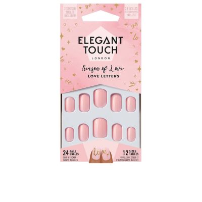 LUXE LOOKS nails with glue squoval limited ed #love letters 24 u