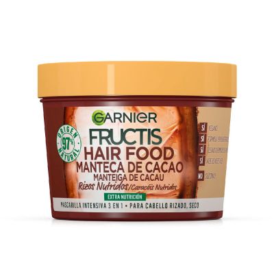Fructis Hair Food Cocoa Butter Curls nutrito 390 ml
