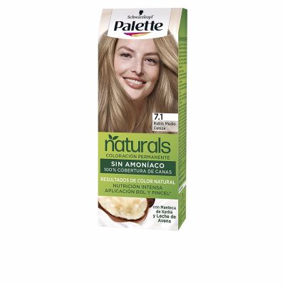 Tavolozza naturale tinta 7.1-medium Rubio Asza 1 U