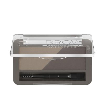 BROW powder set waterproof #010-brown 4 g