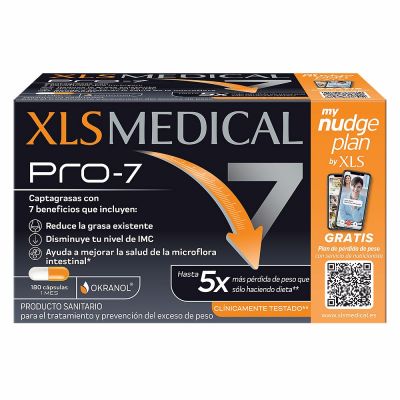 XLS MEDICAL PRO-7 liant graisse 180 gélules