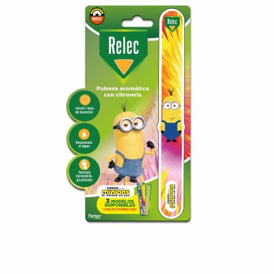 RELEC PULSERA aromática con citronela minions #rosa 1 u