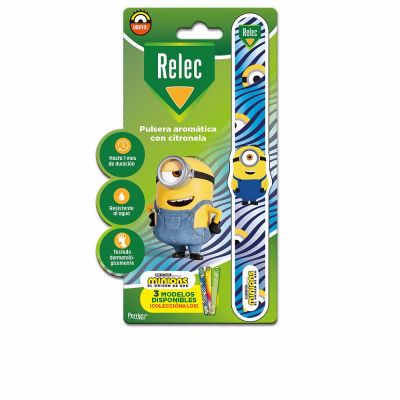 RELEC PULSERA aromática con citronela minions #azul 1 u