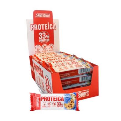 Barretta proteica senza glutine Vanilla Cookies 24 unità Nutri-Sport