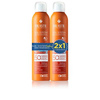 SUN SYSTEM 50+ BABY SPRAY TRANSPARENT lot 2 pcs