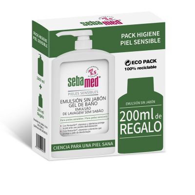 ÉMULSION SANS SAVON GEL DE BAIN lot 1000 ml + 200 ml