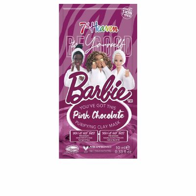 Maschera di argilla al cioccolato di cioccolato rosa Barbie 10 ml