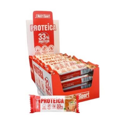 Barrita Proteica Praline SinGluten 24uds Nutri-Sport