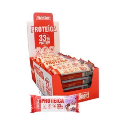 Barrita Proteica Double Choc 24uds Nutri-Sport