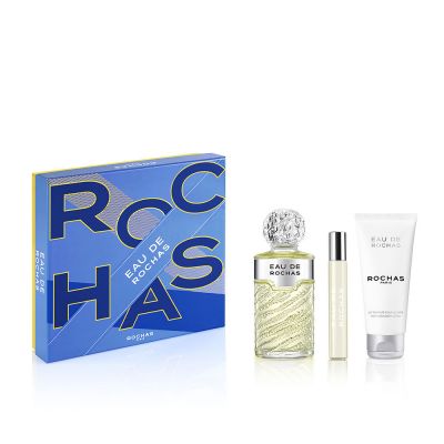 EAU DE ROCHAS lot 3 pièces