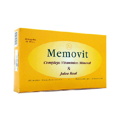 Memovit Estudial 30 Viales Zeus