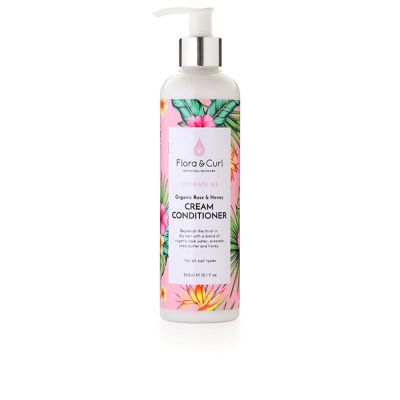 HYDRATE ME organic rose & honey cream conditioner 300 ml