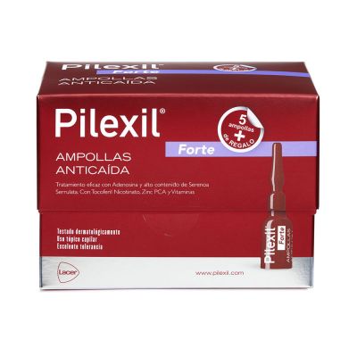 PILEXIL FORTE Anti-Haarausfall-AMPULLEN Aktion 15 + 5 Geschenk 20 Einheiten