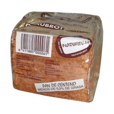 Pan Centeno Cortado Naturpan- Pan Por Encargo 300g Naturpan