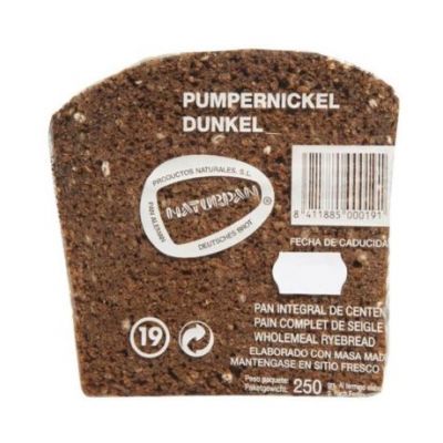 Pan Negro - Pan Por Encargo 250g Naturpan