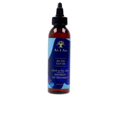 Trattamento olio di olio di olio di olive e tè a secco e prurito 120 ml