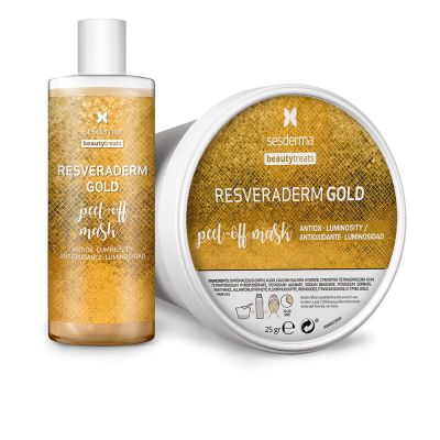 BEAUTY TREATS RESVERADERM GOLD peel off mask 25 gr + 75 ml